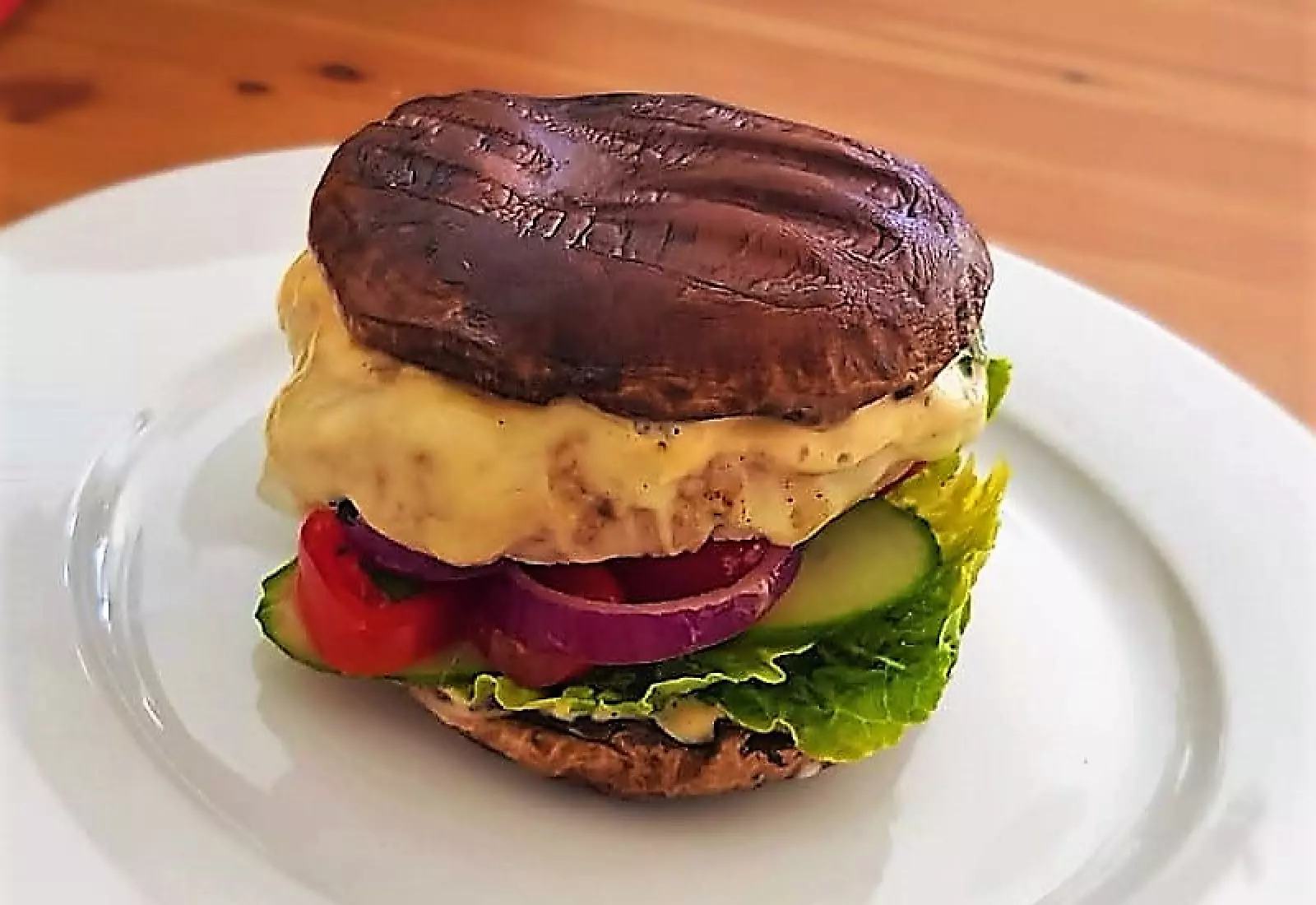 Portobello krůtí burger
